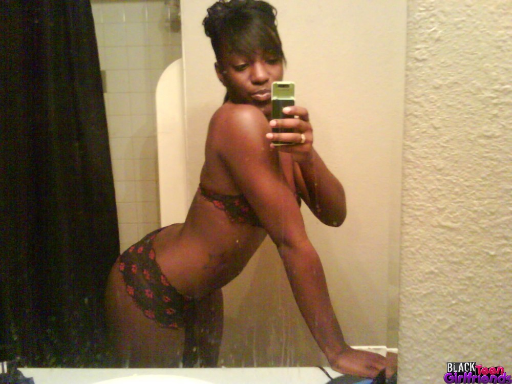 Black teen girlfriend cell phone and mirror pics #67598613