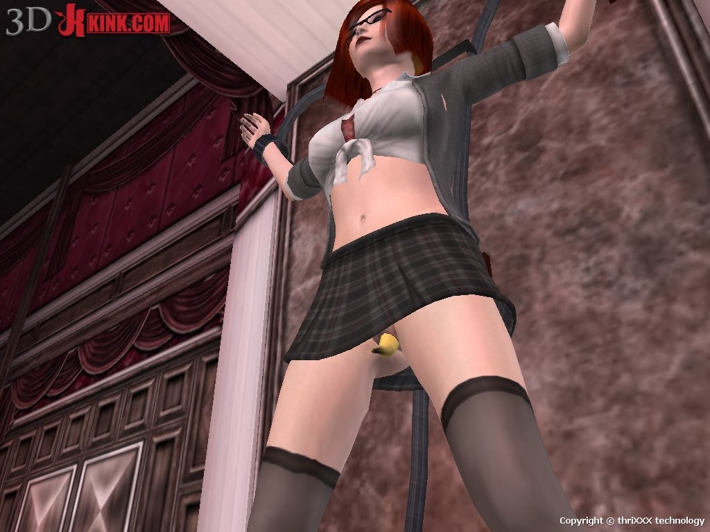 Hot BDSM sex action created in virtual fetish 3d sex game! #69620429