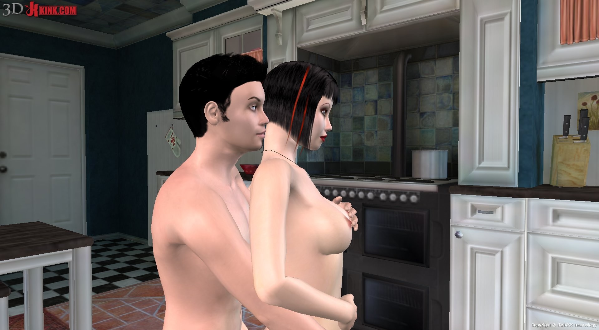 Une action sexuelle bdsm dans un fétiche virtuel en 3D !
 #69356367