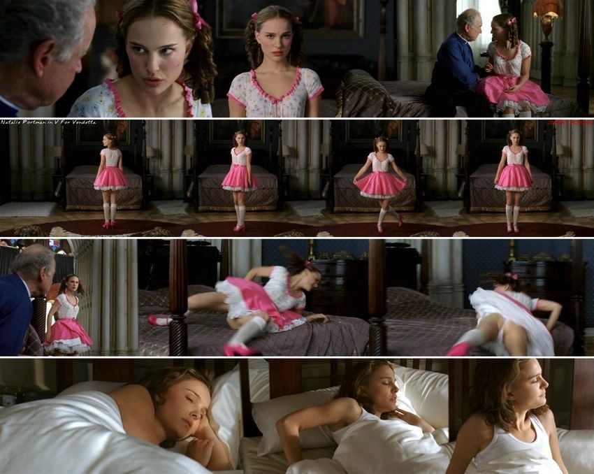 La célébrité Natalie Portman expose son cul parfait et ses petits seins.
 #74981954