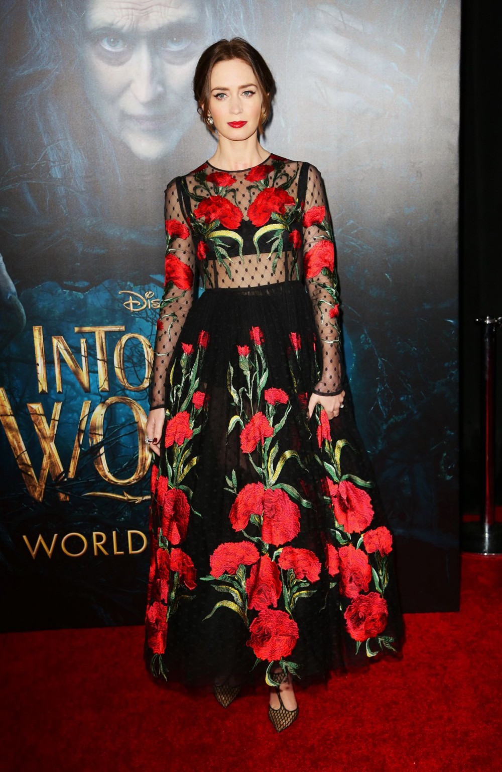 Emily Blunt zeigt sich im BH bei der "Into the Woods"-Premiere in NYC
 #75178728