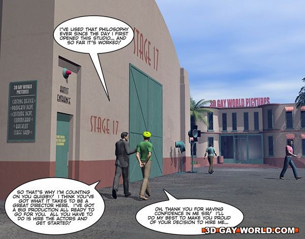 3dゲイの世界の漫画 アニメについての漫画 ゲイのHENTAIポルノスタジオ
 #69419074