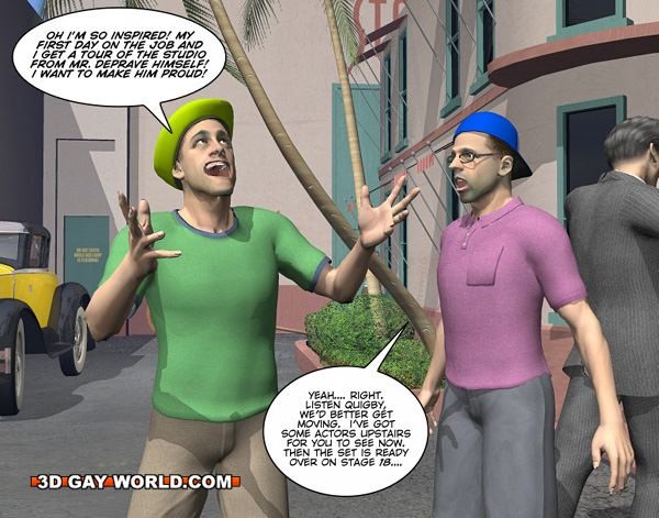 3dゲイの世界の漫画 アニメについての漫画 ゲイのHENTAIポルノスタジオ
 #69419105
