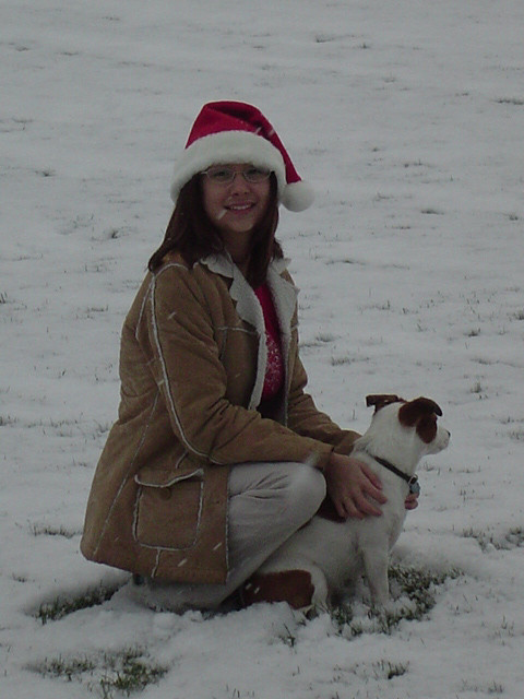 Asian teen wearing santa hat #70010417