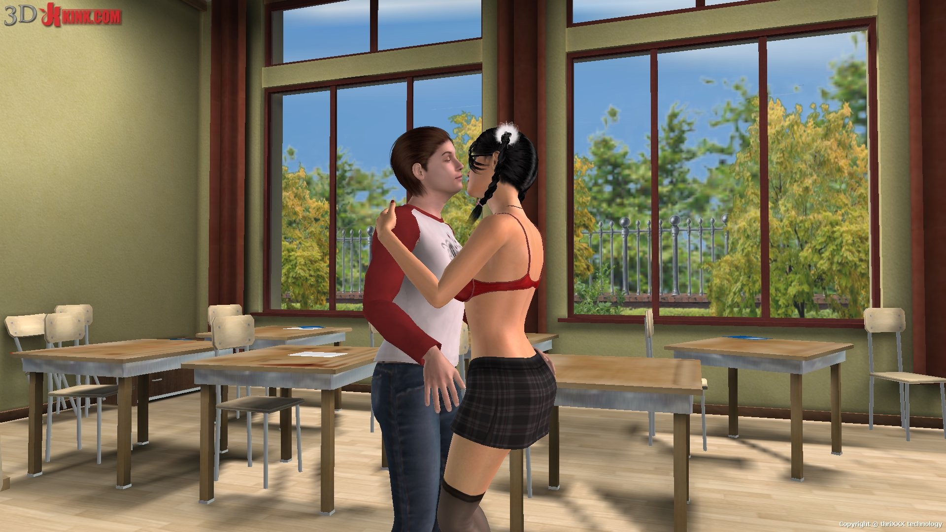 Action sexuelle bdsm chaude créée dans un jeu sexuel 3d fétichiste virtuel !
 #69605066