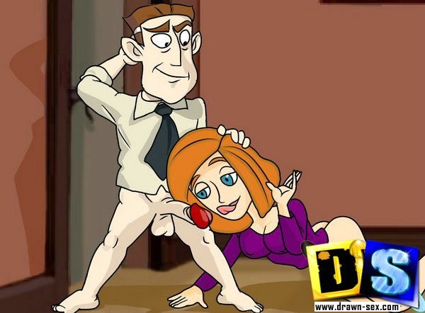 Hottest toons with Kim Possible fucking all men in the neighbourhood #69579577