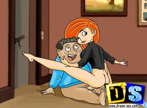 Hottest toons with Kim Possible fucking all men in the neighbourhood #69579583
