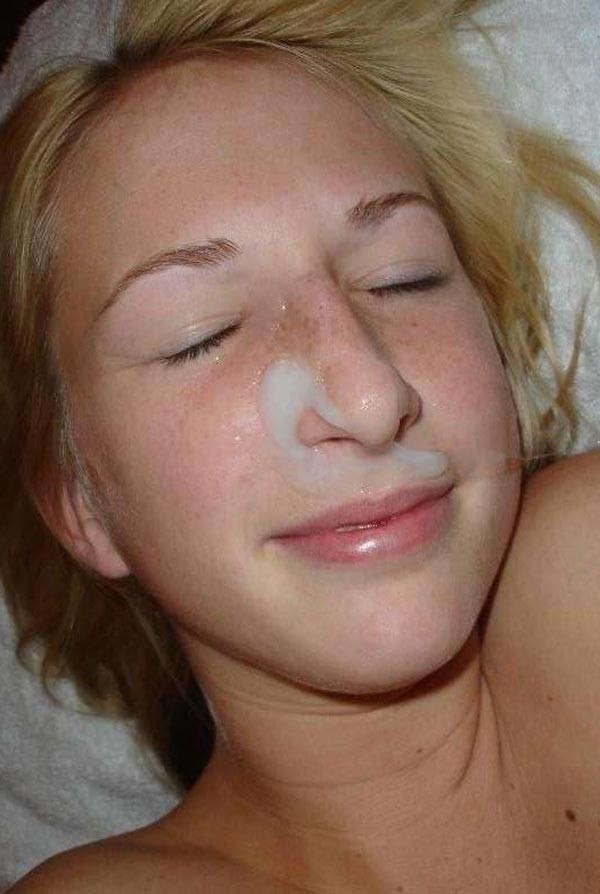Real amateur girlfriends taking messy facials #75898382