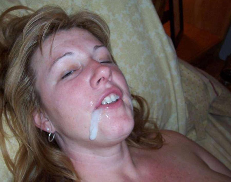 Real amateur girlfriends taking messy facials #75898410