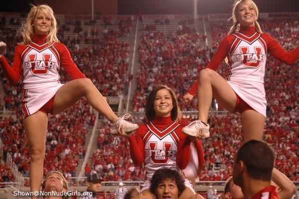 Real college cheerleaders #75470916