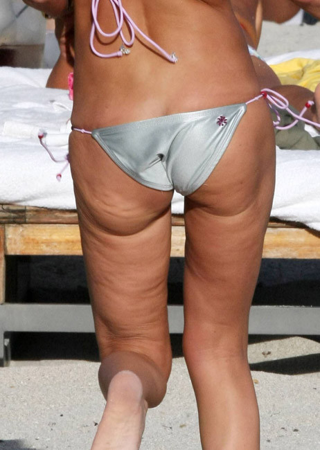 Tara Reid showing skinny body in skimpy bikini #75379977