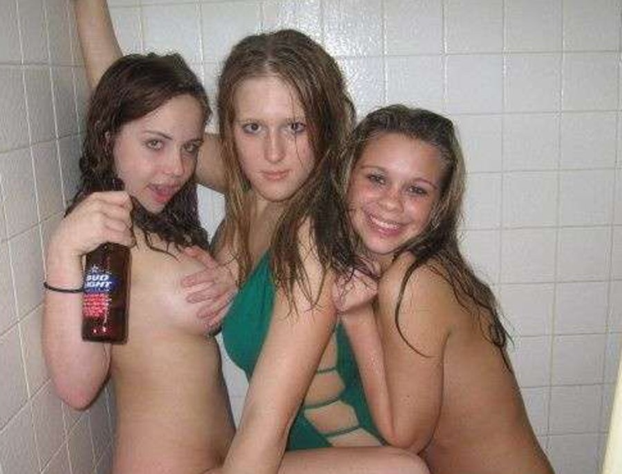 Hot Wild Drunk College Coeds Flashing Naked #76397457