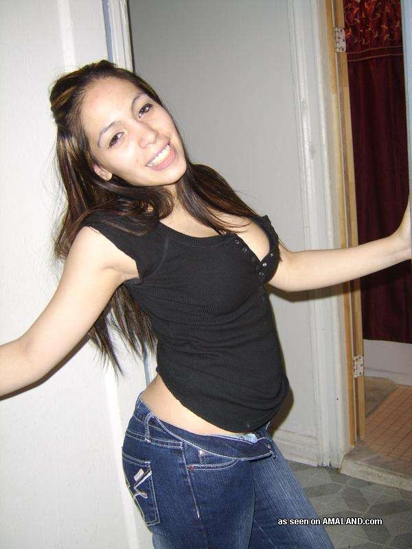 Candid collection of cute amateur Latina 18 year old girlfriends #68139081