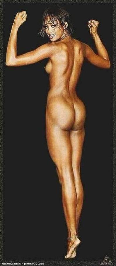 supermodel Naomi Campbell full frontal nudes #73390009