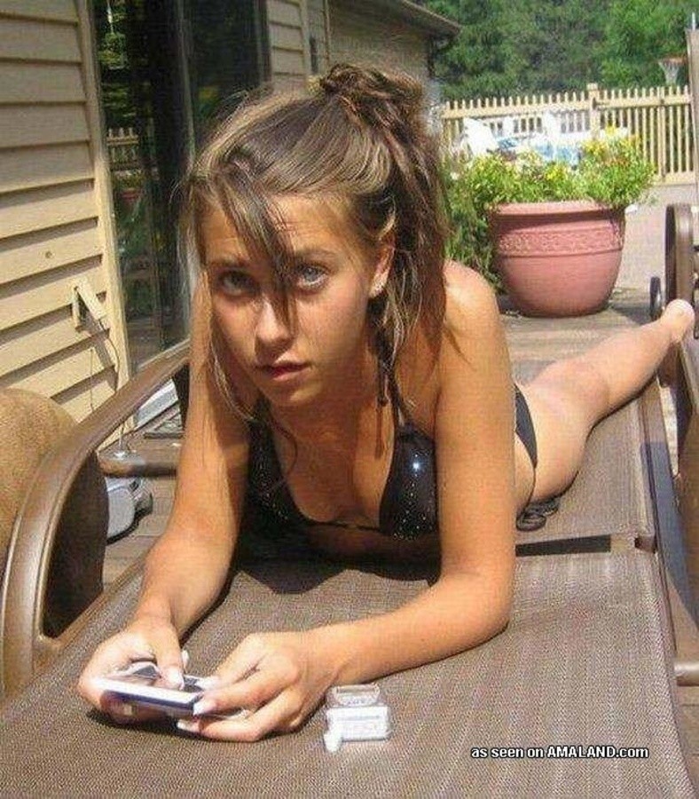Compilation of sexy amateur chicks posing outdoors #67577188