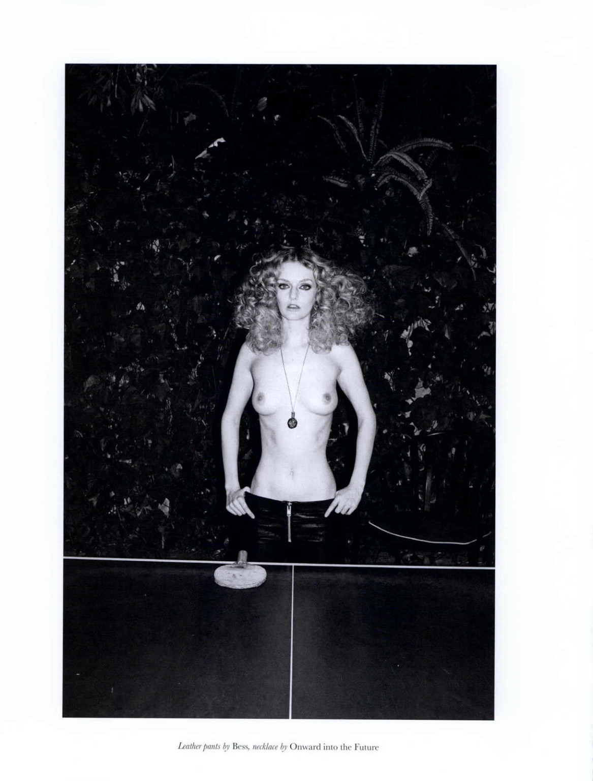 Lydia Hearst posing fully nude for the HoBo Magazine US #75324340