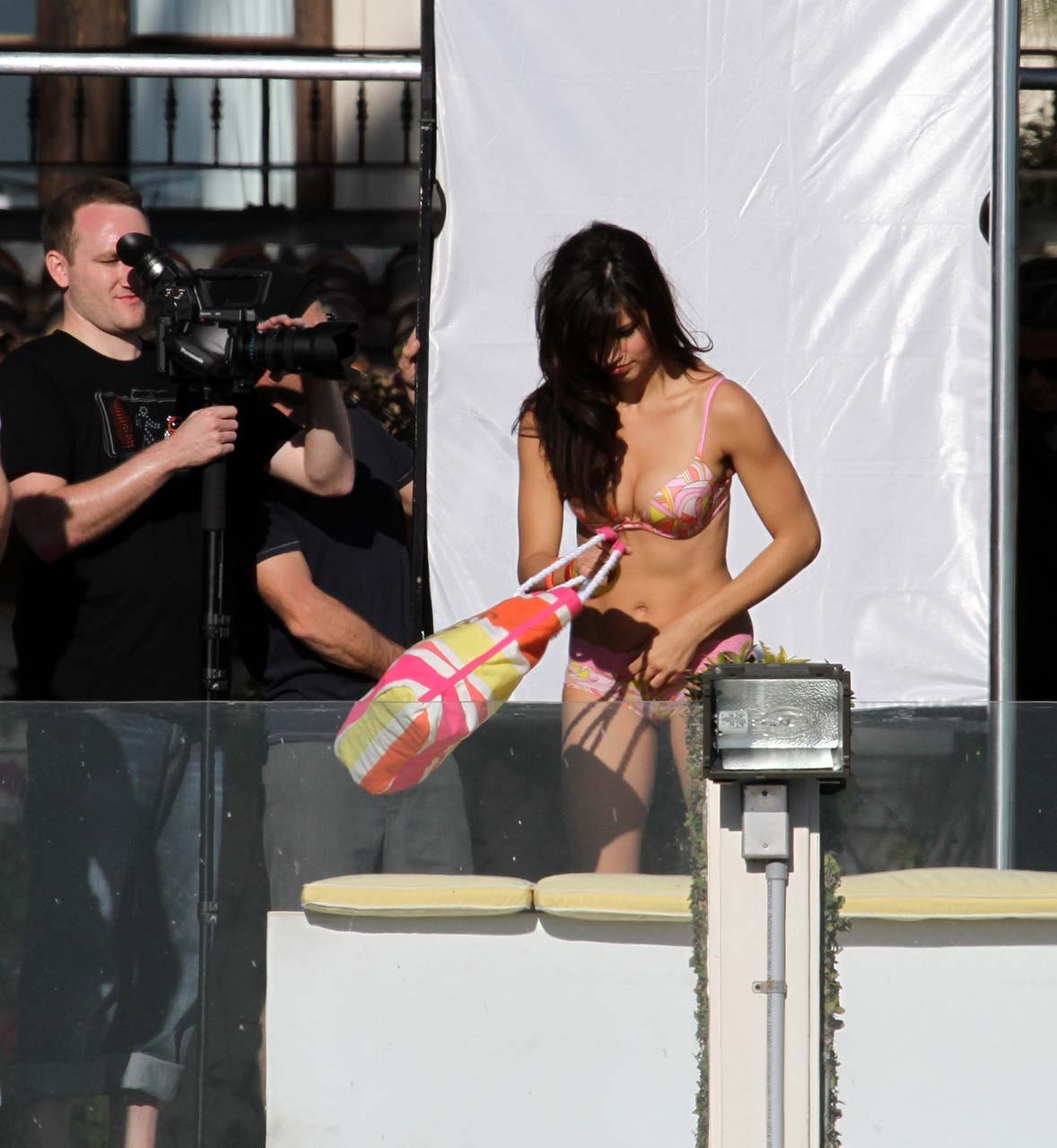 Adriana Lima showing her great ass and body in bikini photoshoot paparazzi shoot #75316941