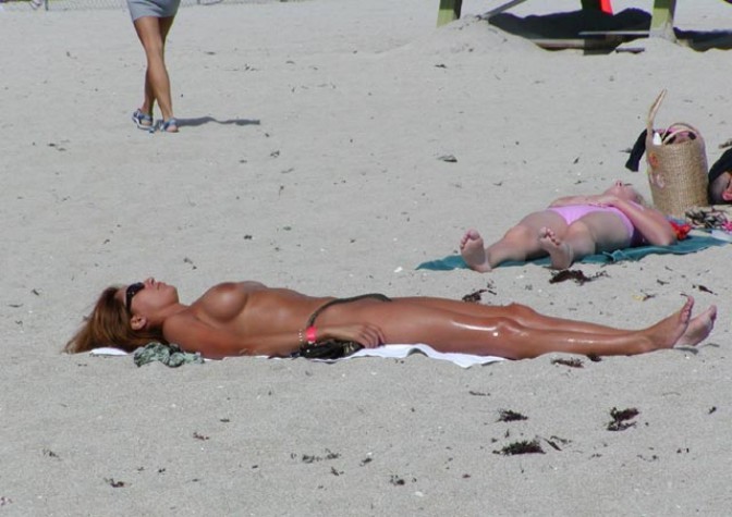 Captivating mates give a clearly show with their really like of nudism #72250430