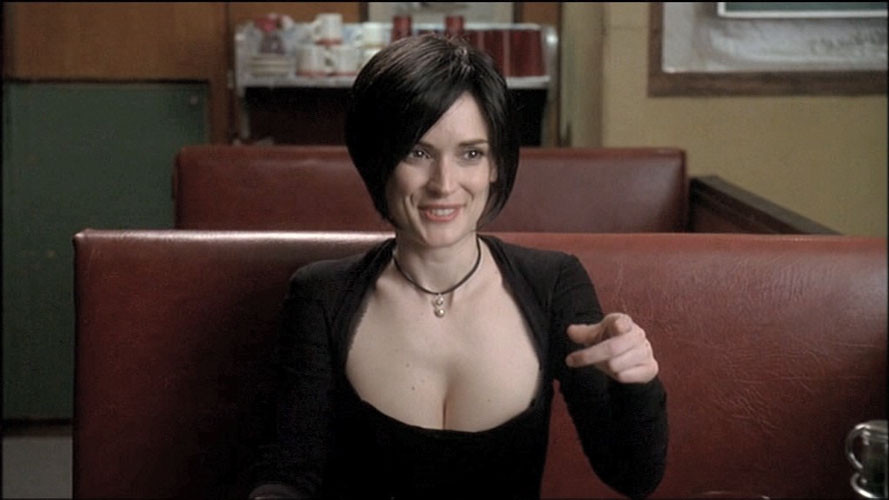Winona Ryder showing her nice small tits and gets fucked hard #75417455