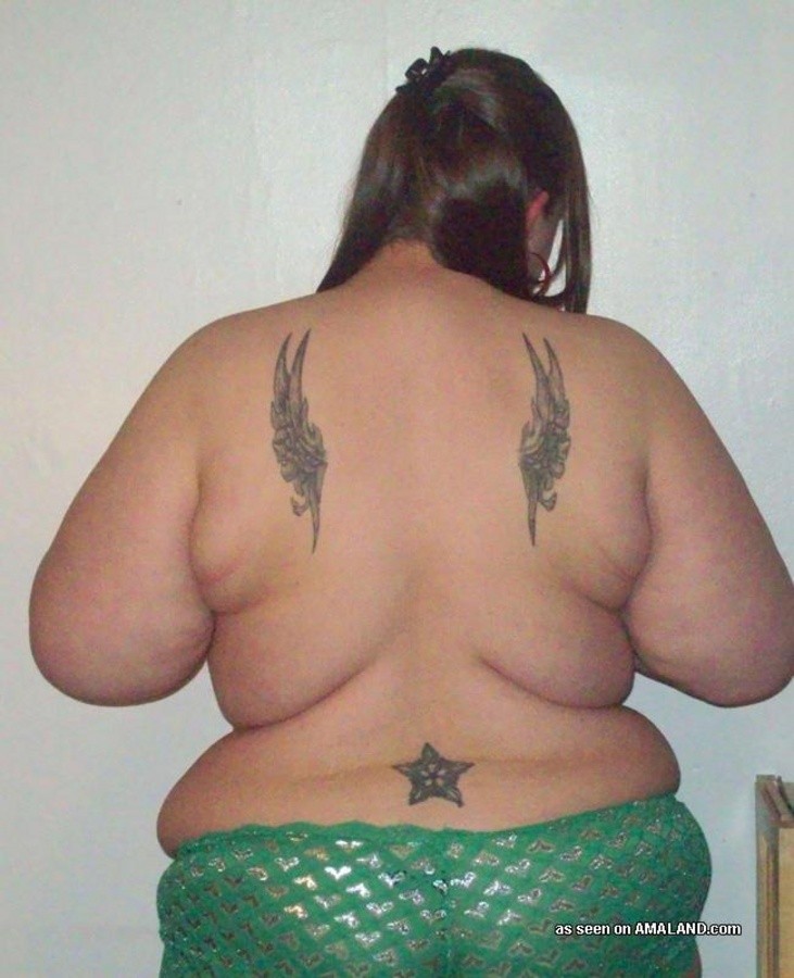 Gallery of a BBW with a big belly posing for the camera #67636742