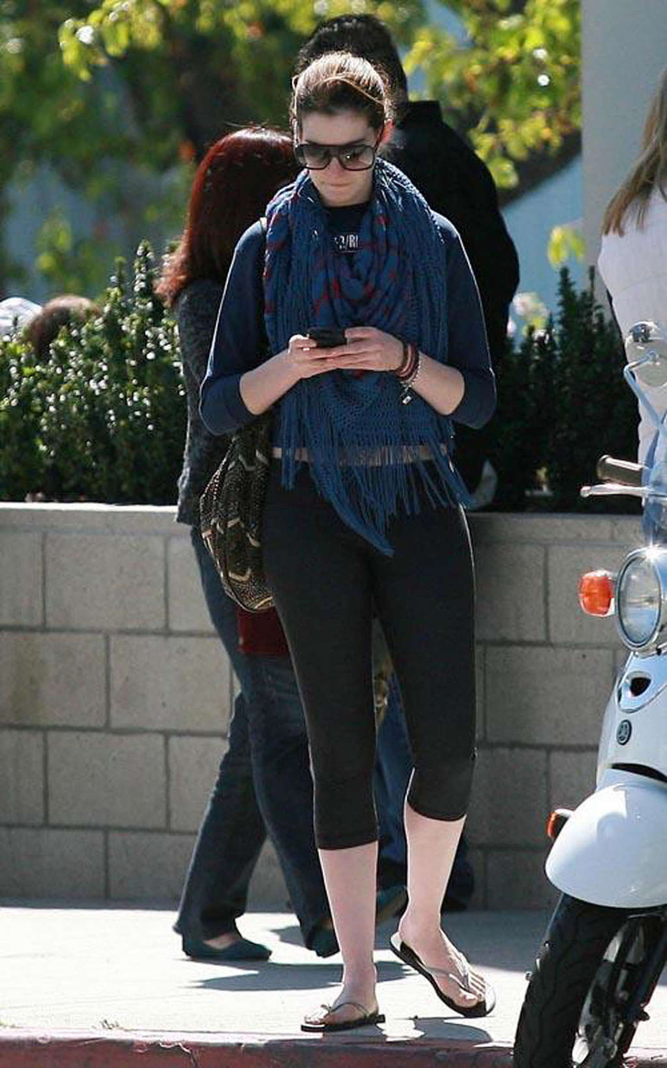 Anne Hathaway very sexy and hot see thru paparazzo photos #75356154