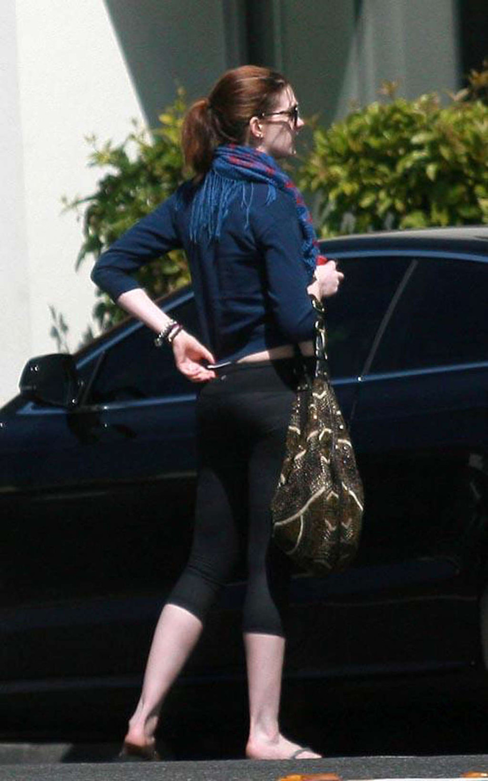 Anne Hathaway very sexy and hot see thru paparazzo photos #75356160