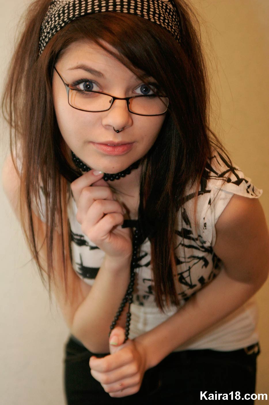Geeky emo teen girl
 #76409466