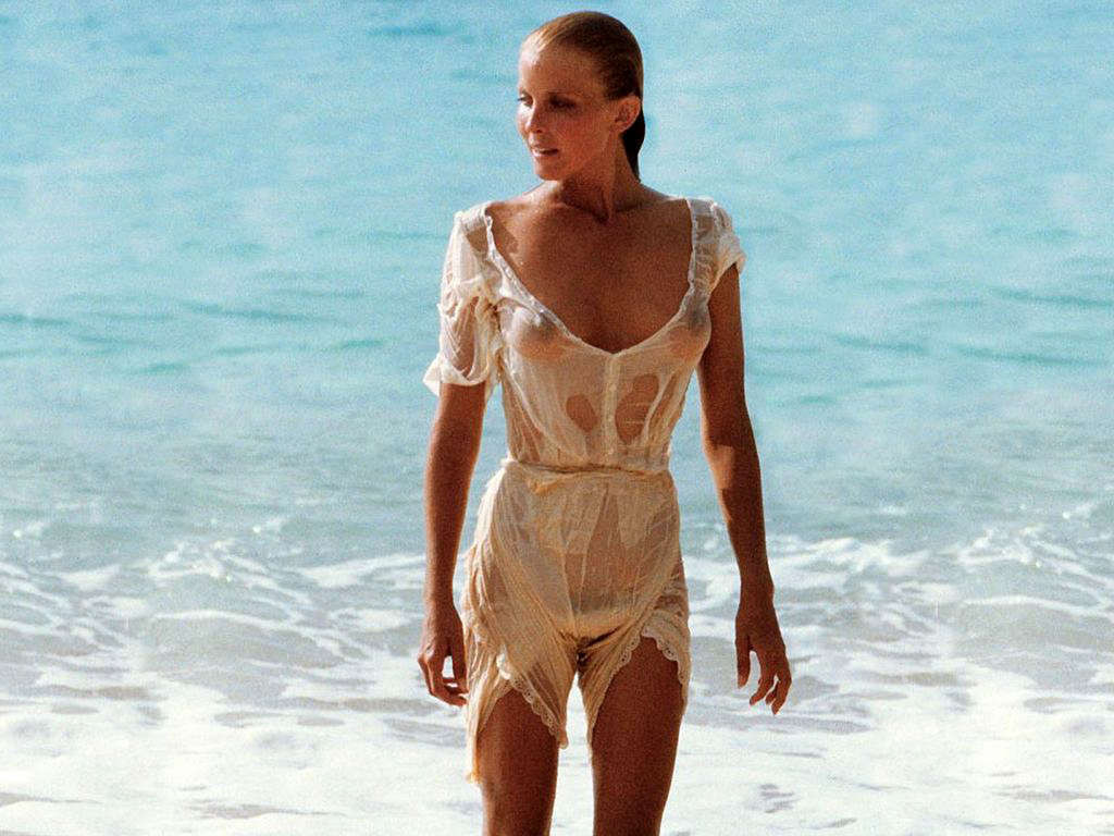 Bo Derek exposing her big tits and riding horse nude #75361694