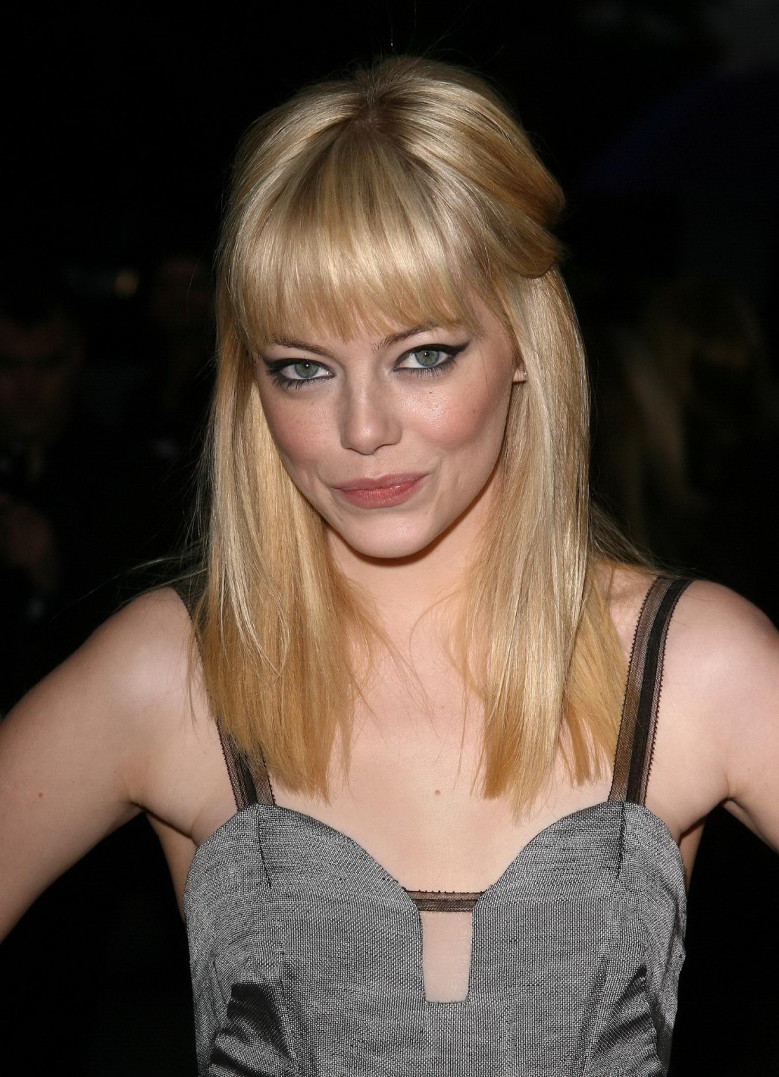 Emma Stone looking very sexy at The Hollywood Palladium In LA #75324594