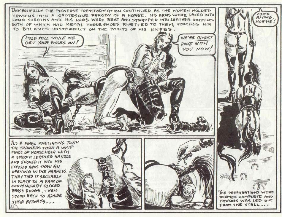 Klassische erotische Bondage-Comics aus der Vergangenheit
 #69710802