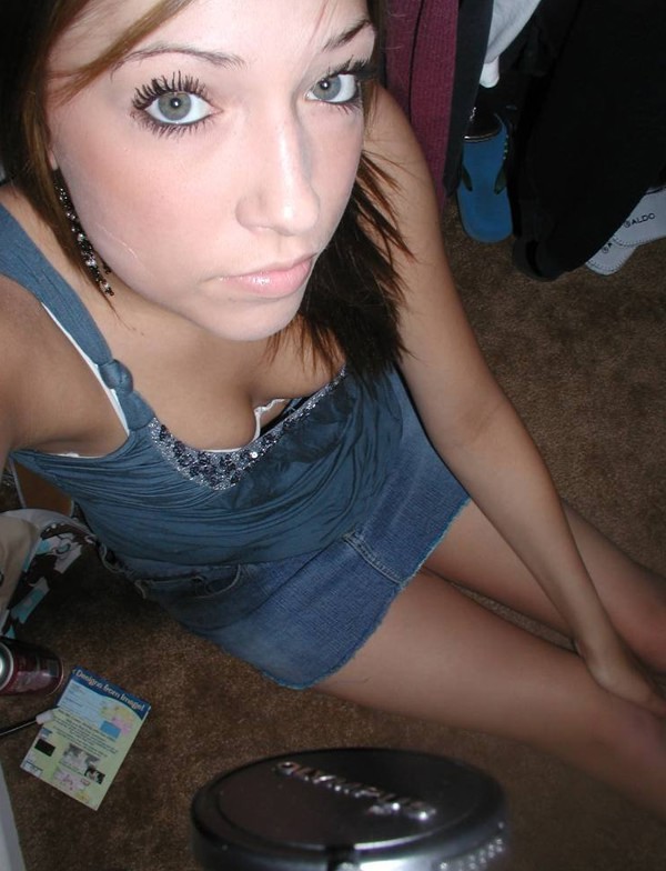 Young and hot punk chick getting naughty with the camera   #67927196