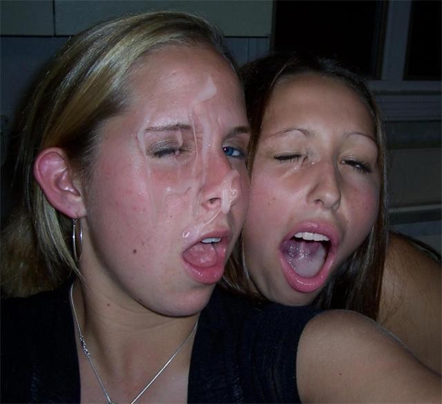 Real amateur girlfriends taking cum facials #67678957