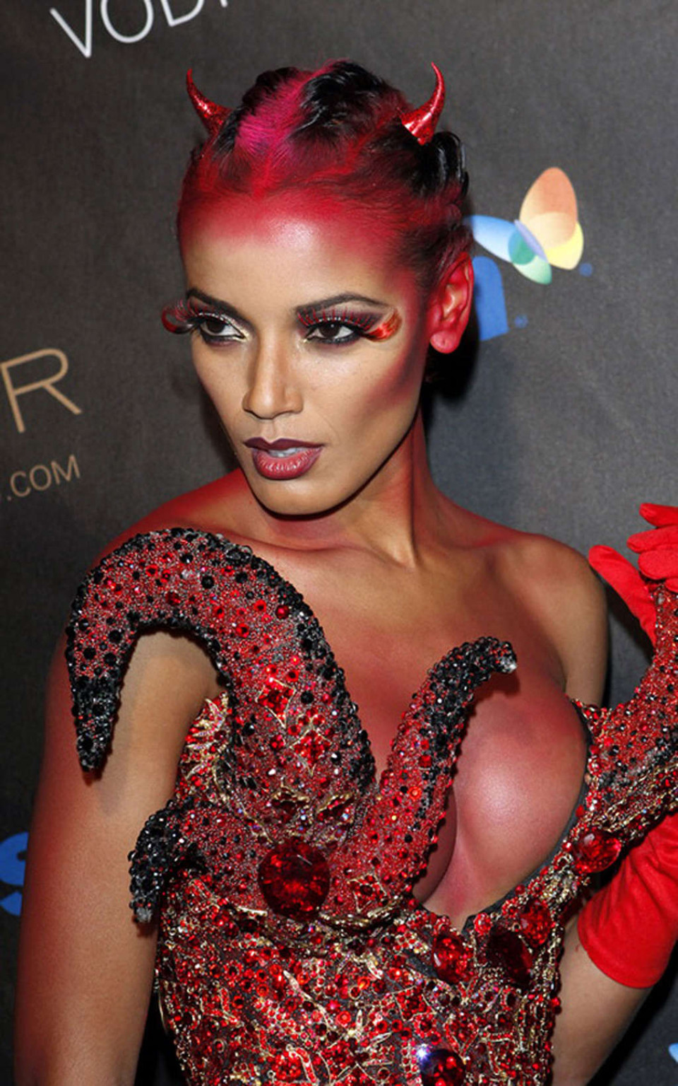 Selita Ebanks big cleavage in sexy outfit and topless posing #75354533