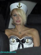 Paris Hilton Showing Her Pussy And Perky Tits To Paparazzi
