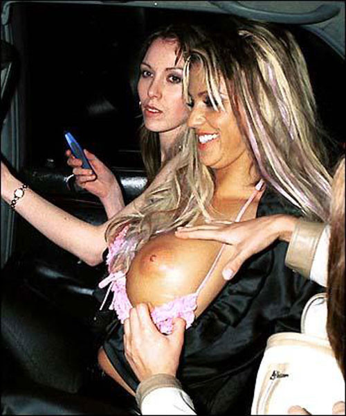Katie Price Jordan showing her tatoo pussy and her big tits #75418477