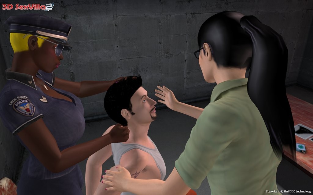 Animated guy gets cock tortured by the police #69528415