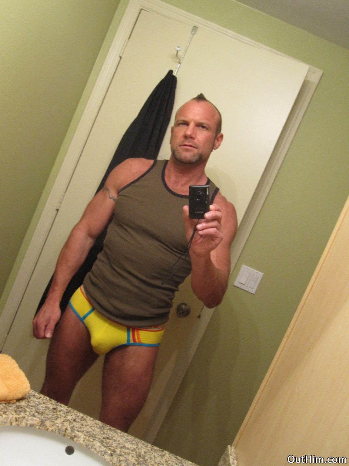Gay pornstar Chad Brock up close and personal #76919067