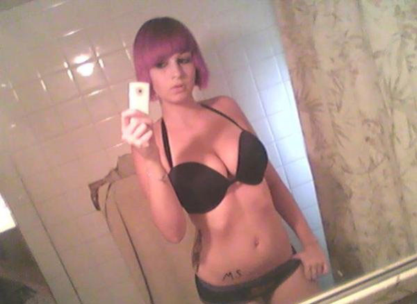 Simply hot and playful emo chicks #71609942