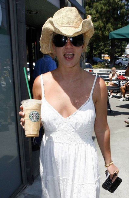 Celebrity Britney Spears Nipple Slip In Public