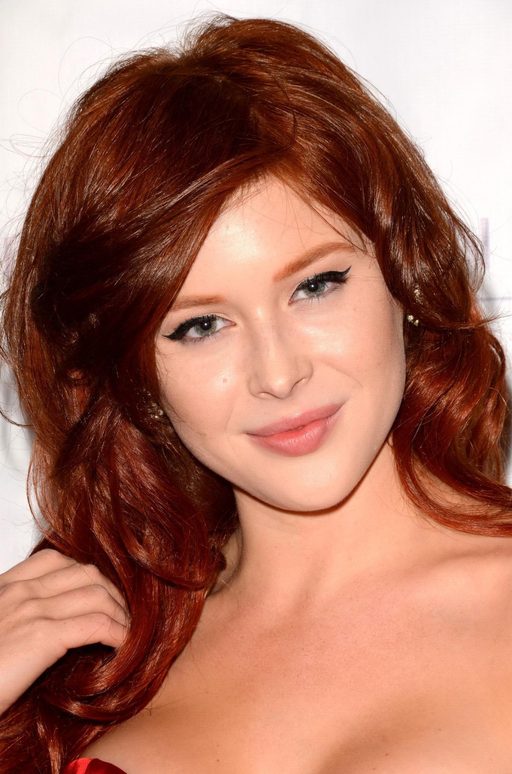 Renee Olstead showing huge cleavage at Lambda Legals West Coast Liberty Awards G #75192864