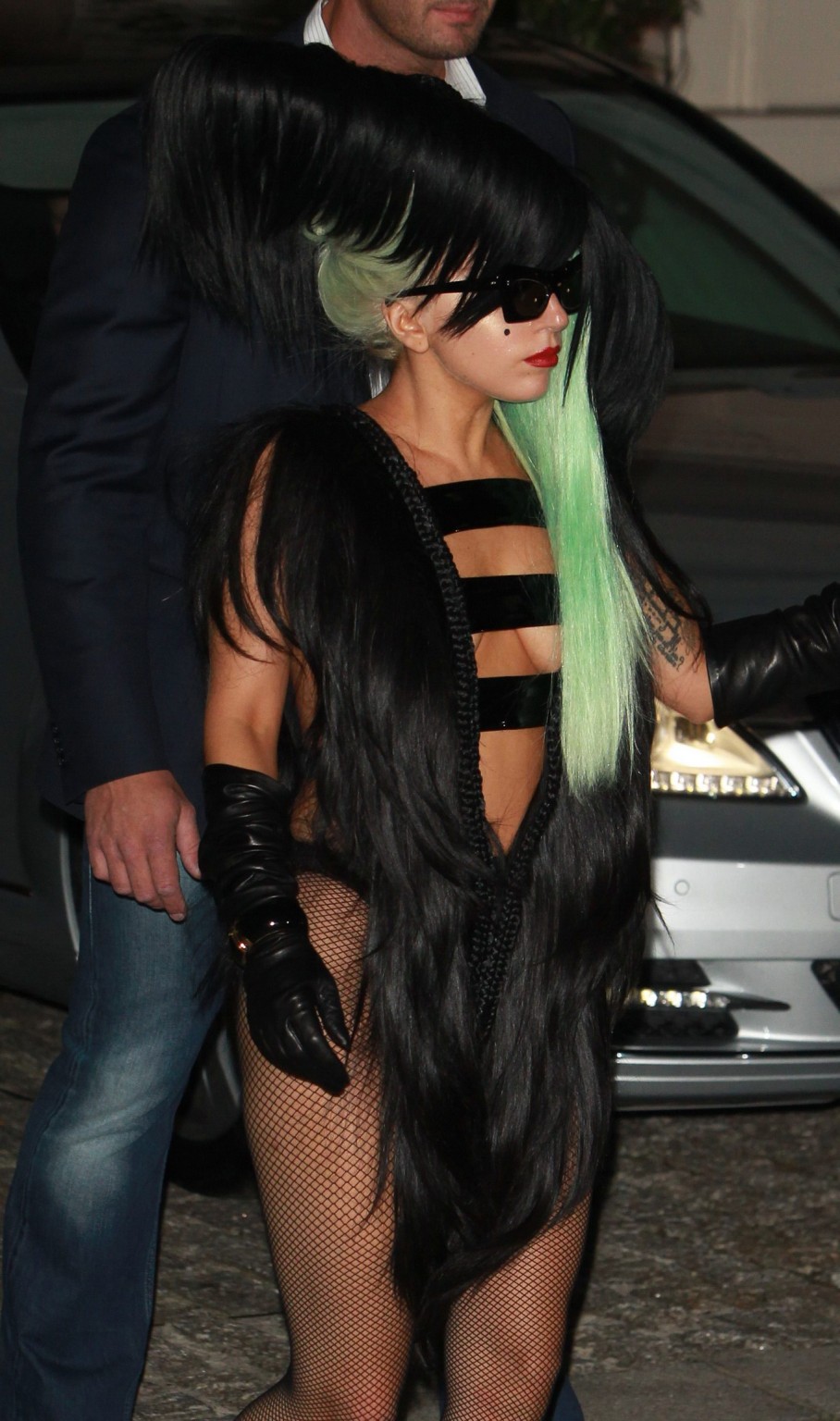 Lady Gaga sighting in London wearing skimpy outfit #75286115