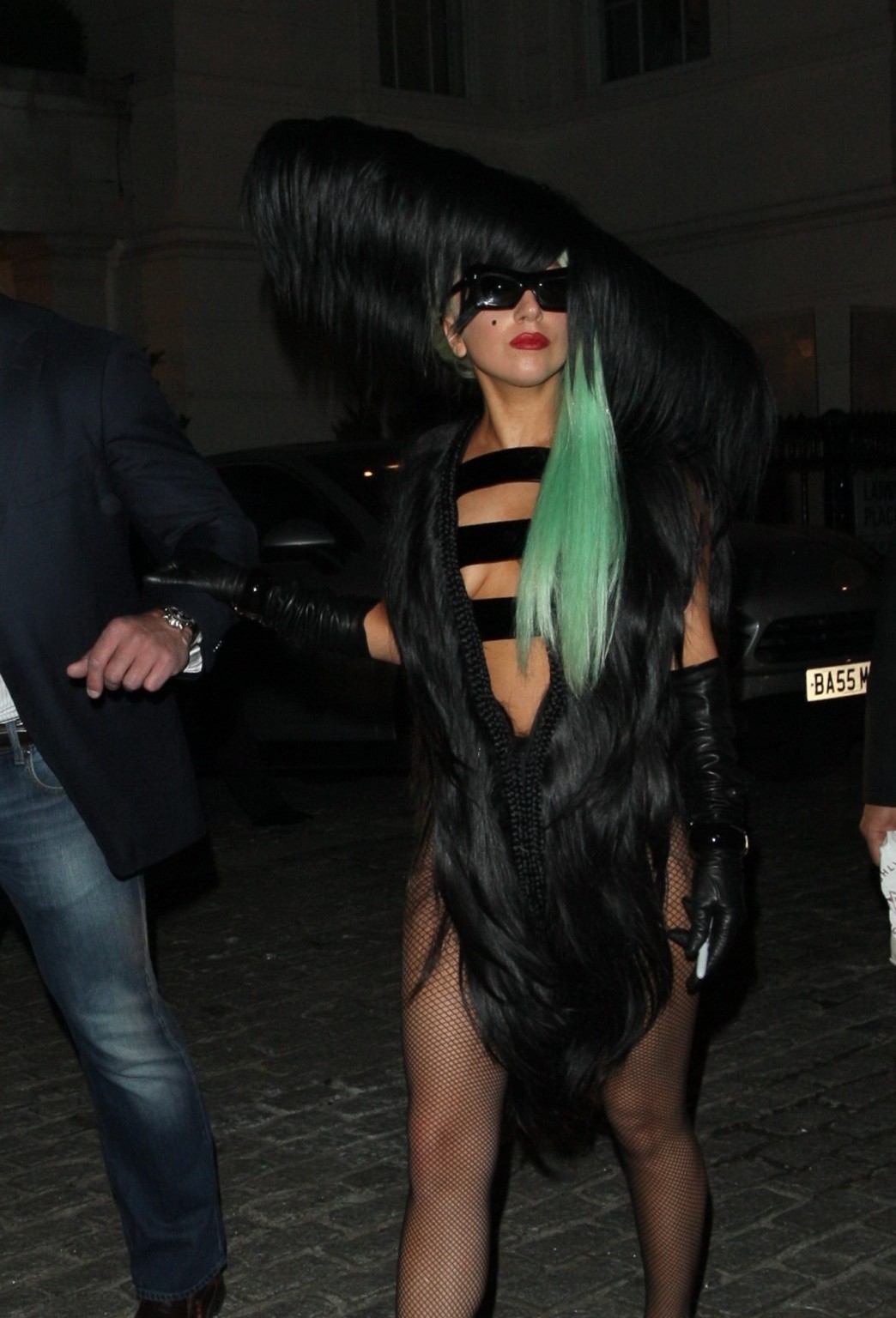 Lady Gaga sighting in London wearing skimpy outfit #75286132