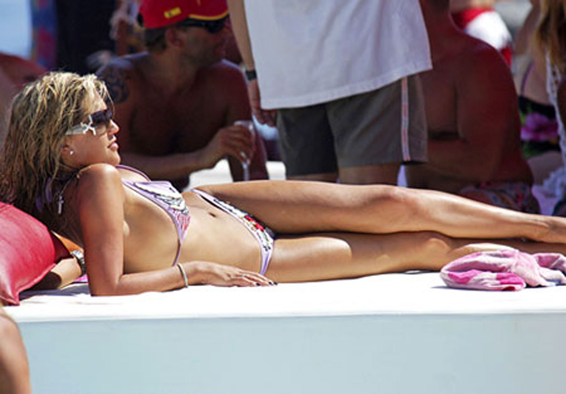 Danielle Lloyd showing her amazing hot and perfect body in bikini #75373497