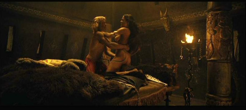 Rosario Dawson great nude boobs in sex scene #75388308