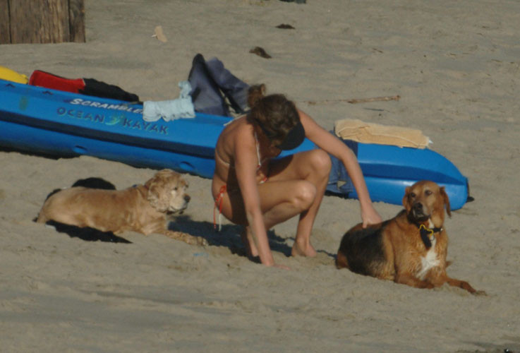 Charlize theron zeigt haarige Muschi und Strand Paparazzi-Bilder
 #75437895