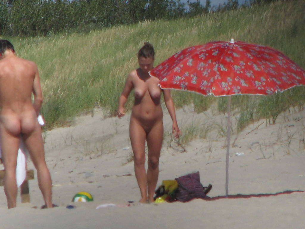 Hot Russian nudist strips her bikini off here #72256160
