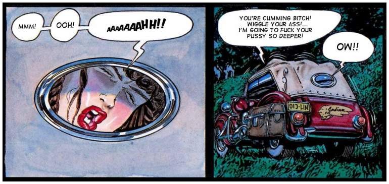 Novelas de cómics porno
 #69716578