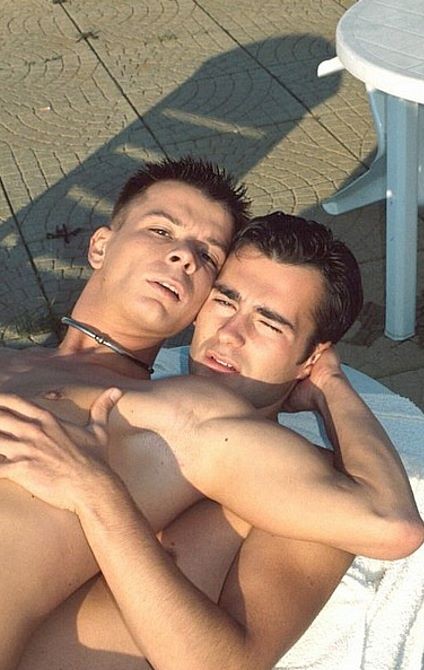 Two tanned twinks enjoy outdoor sucking and fucking delight #76949471