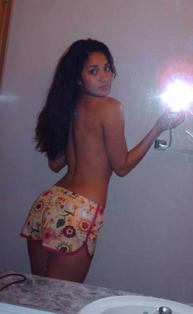 Real amateur latinas taking nude self pics #77110730