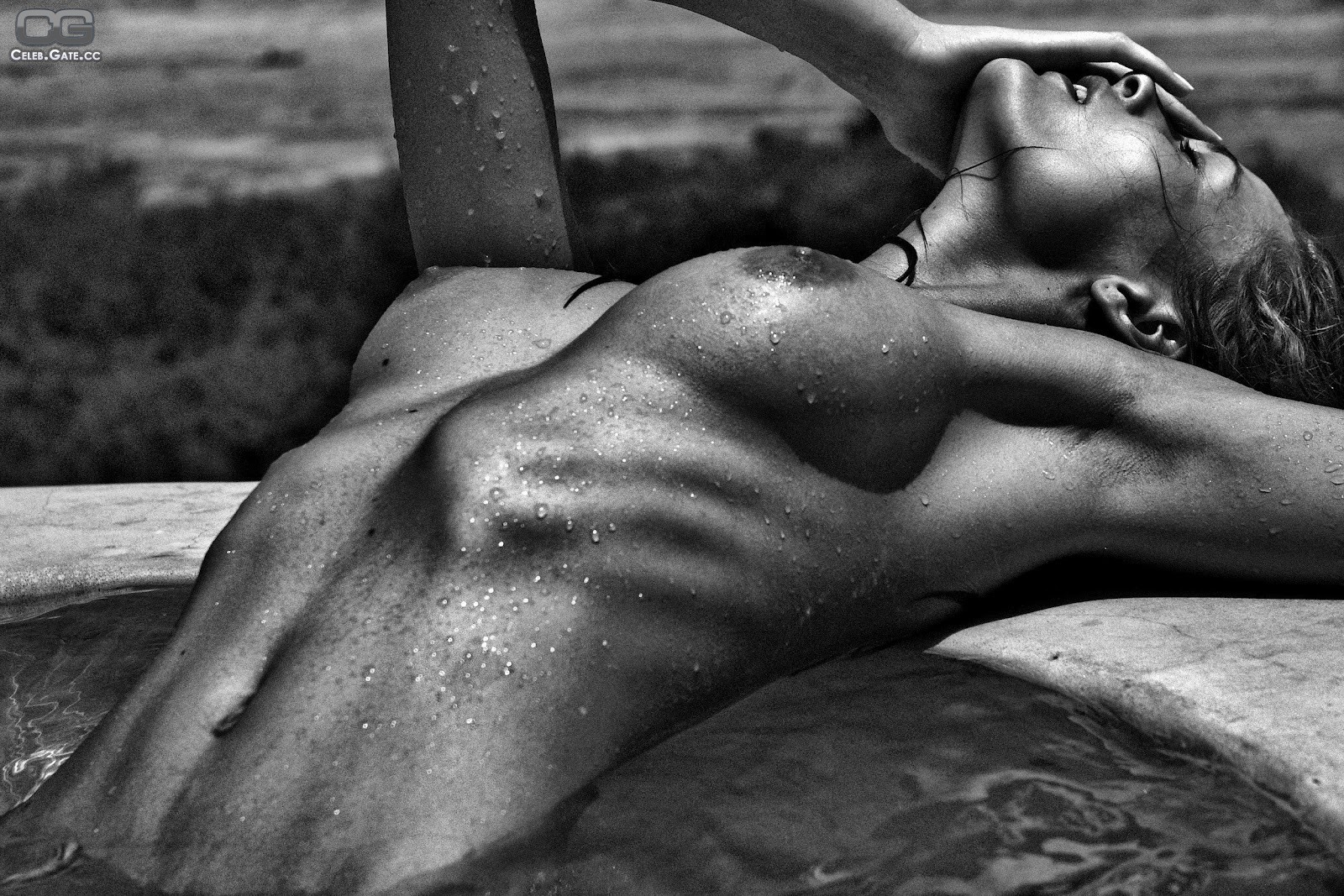 Lithuanian Model Edita Vilkeviciute posing Topless #72620204